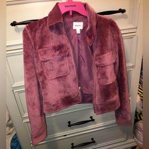Pink thick fancy jacket